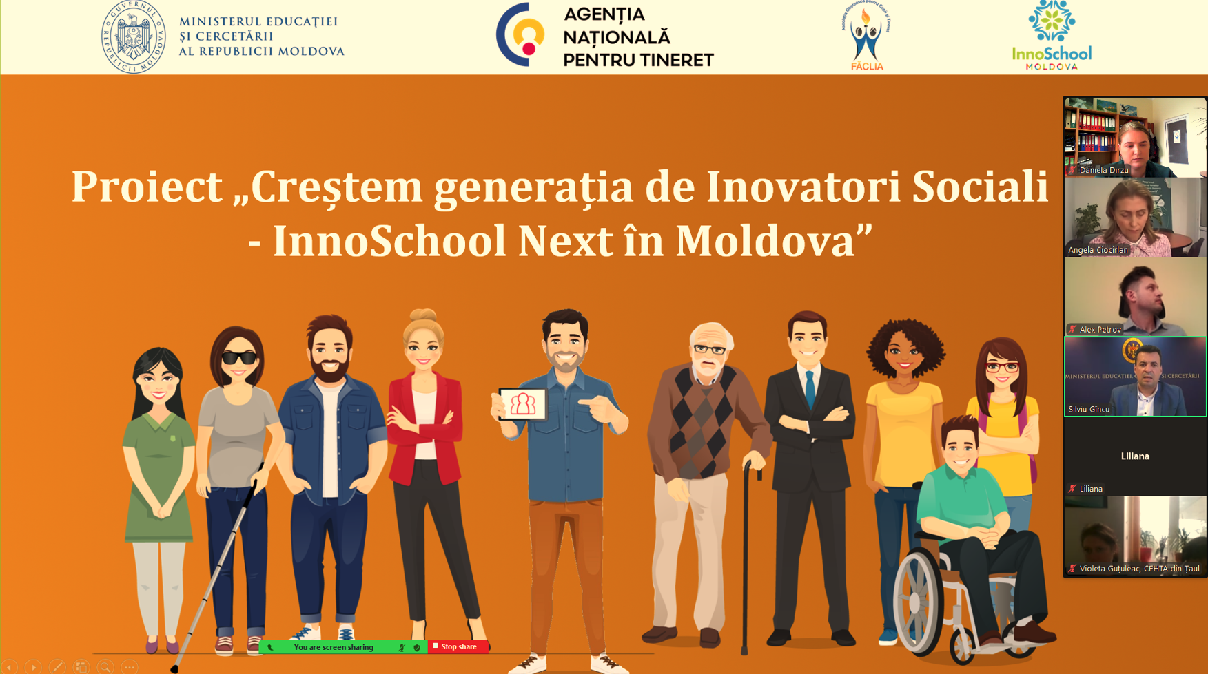 Sustenabilitatea și transferabilitatea Programului național de educație „Abilitarea tinerilor în domeniul inovației sociale și antreprenoriatului social”