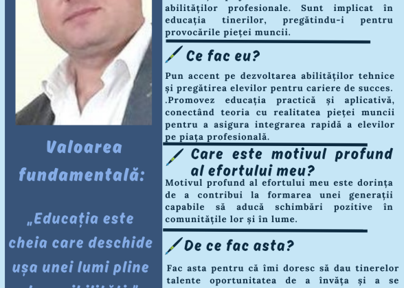 Andrei Țaran - Facilitator InooSchool Moldova 2024