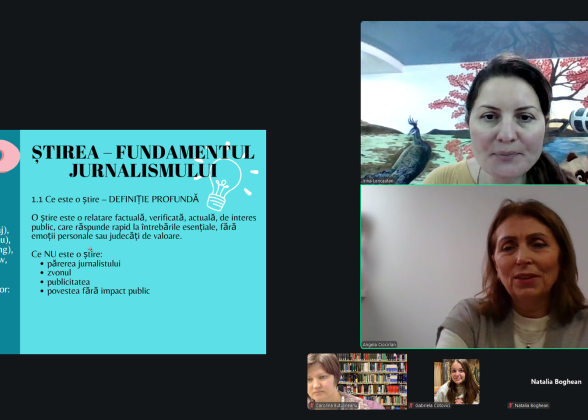 Reporteri Comunitari Ungheni – formarea unei noi generații de voci civice