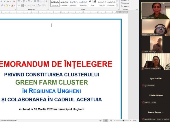 Agricultorii din regiunea Ungheni și-au consolidat forțele și au creat clusterul ”GREEN FARM”
