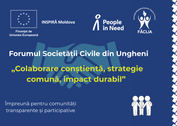 Forumul Societății Civile „Colaborare conștientă, strategie comună, impact durabil”